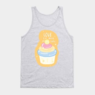 Love Cupcakes: Pansexual Tank Top